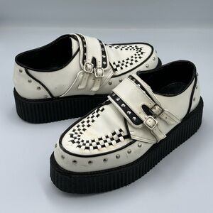 RARE Demonia Studded Double Buckle Mondo Creepers *Discontinued* AS IS